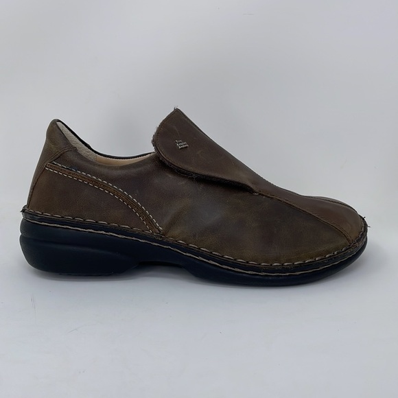 Finn Comfort Loafer Shoes Brown Suede Size 37 US 6.5 to 7 - Picture 6 of 13